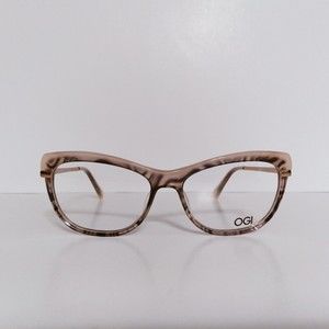 Womens OGI Prescription Designer Cat Eyeglasses Frames Optical Quality Japan